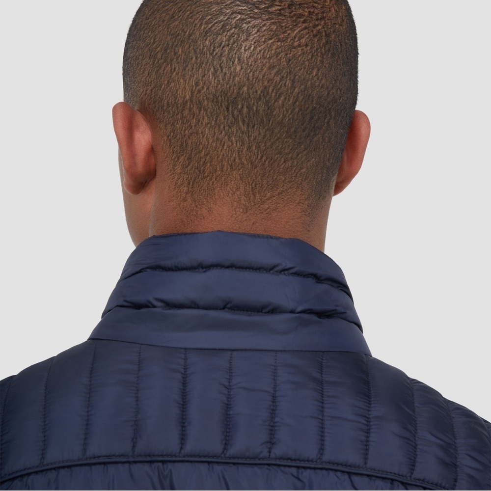 Bugatchi Men's Dark Blue Puffer Jacket - Picture 6 of 11